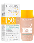 Bioderma Photoderm Nude Touch FPS 50+ Tono Claro, Protección solar facial, 40ml
