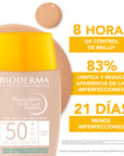 Bioderma Photoderm Nude Touch FPS50+ con color tono claro 40 ml