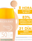 Bioderma Photoderm Nude Touch FPS50+ tono muy claro protección solar facial 40 ml