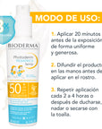 Bioderma Photoderm Pediatrics Spray protector solar para niños FPS50+ 200 ml