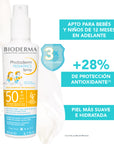 Bioderma Photoderm Pediatrics Spray protector solar para niños FPS50+ 200 ml