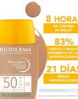 Bioderma Photoderm Nude Touch Mineral FPS50+ Protector solar facial con color tono Bronce 40 ml