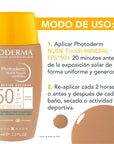 Bioderma Photoderm Nude Touch Mineral FPS50+ Protector solar facial con color tono Bronce 40 ml