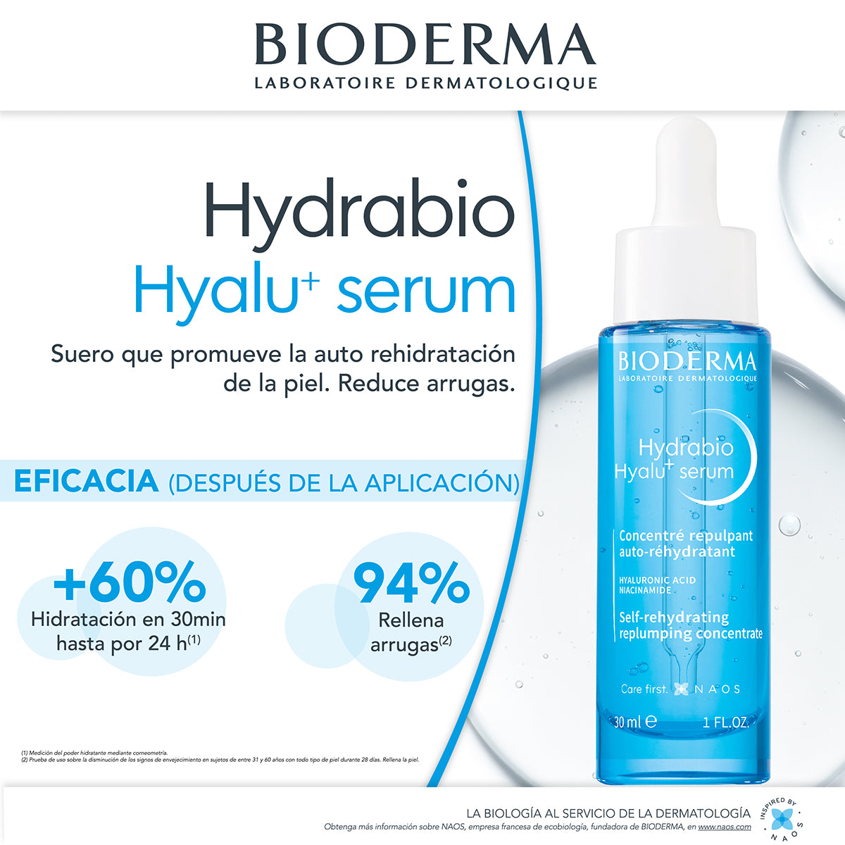 Bioderma Hydrabio Hyalu+ Sérum hidratante 30 ml