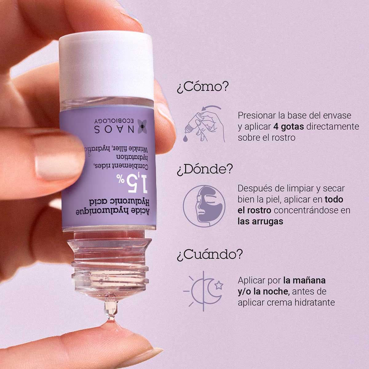 Etat Pur Activo Puro Ácido Hialurónico Sérum rellenador de arrugas 15 ml