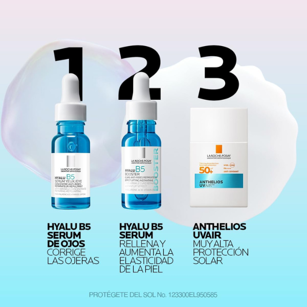 La Roche-Posay Protector Solar Anthelios UV Air FPS 50+ Fluido ligero invisible oil-free para piel sensible, mixta y grasa 40 ml