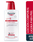 Eucerin pH5 Loción corporal hidratante para piel seca y sensible 400 ml