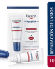 Eucerin Aquaphor Bálsamo reparador de labios SOS 10 ml