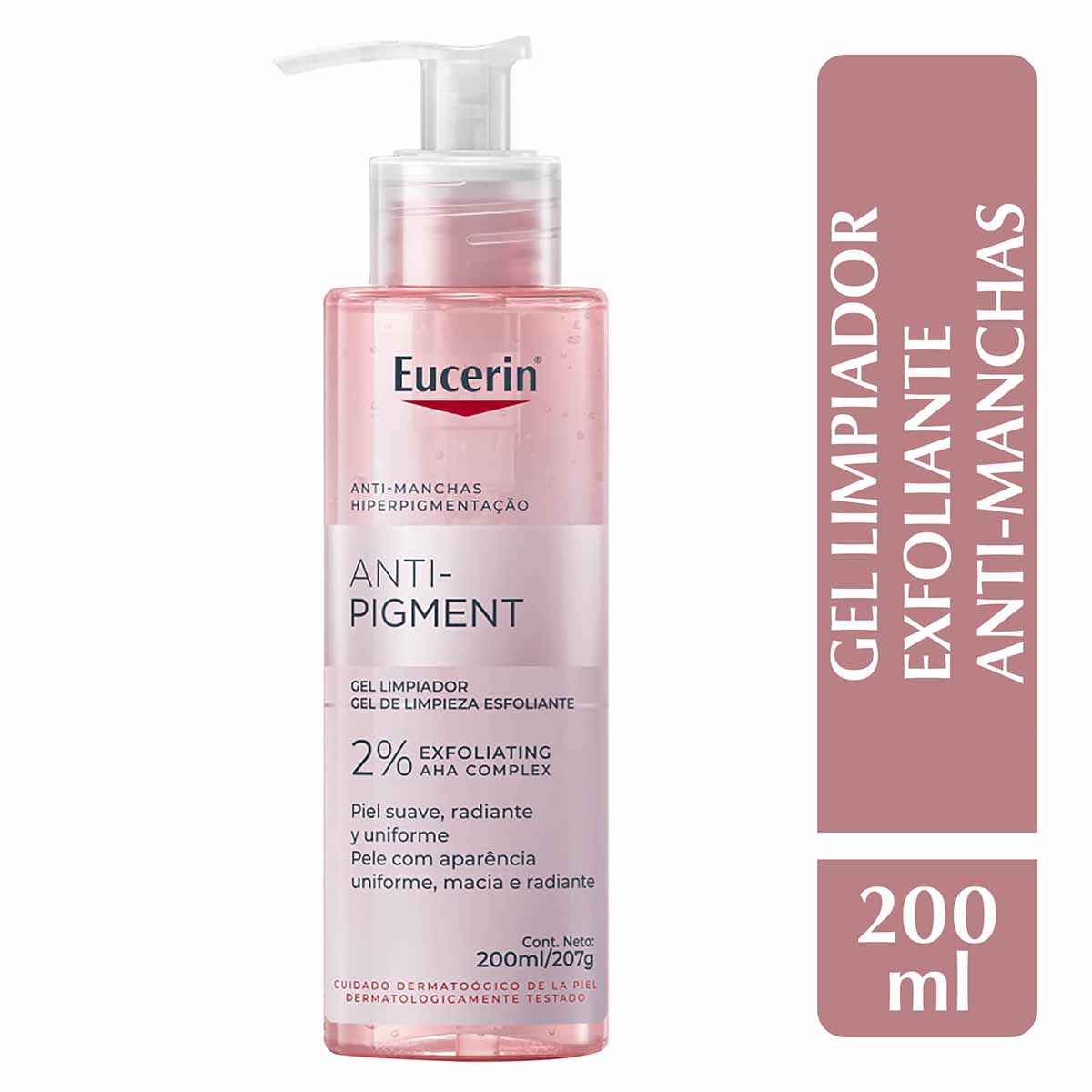 Eucerin Anti-Pigment Gel limpiador facial 200 ml