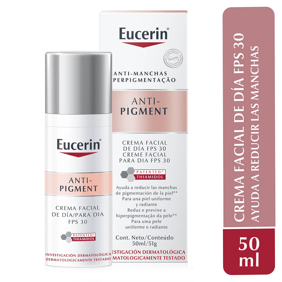 Eucerin Anti-Pigment Crema facial de día anti-hiperpigmentación FPS30 50 ml