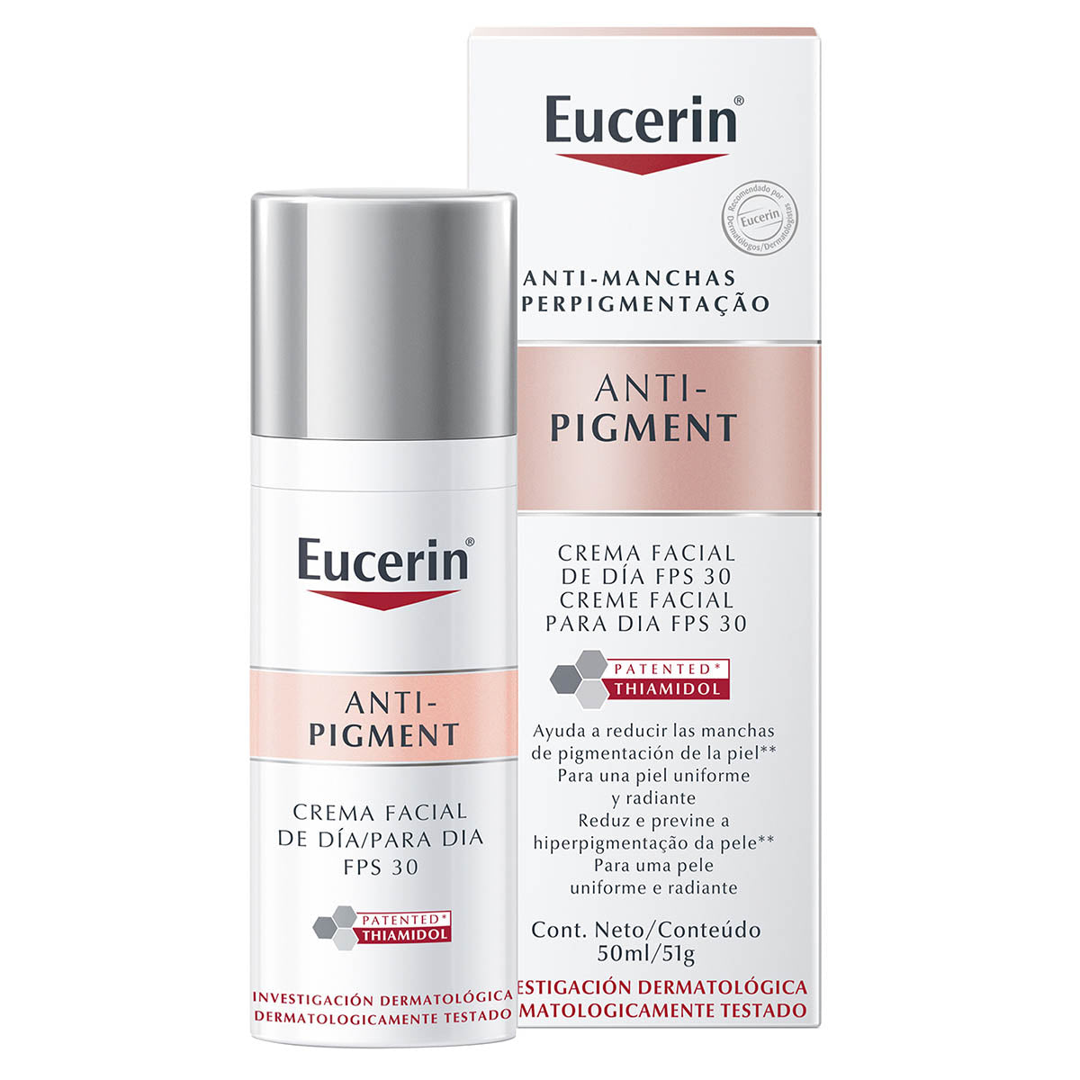 Eucerin Anti-Pigment Crema facial de día anti-hiperpigmentación FPS30 50 ml