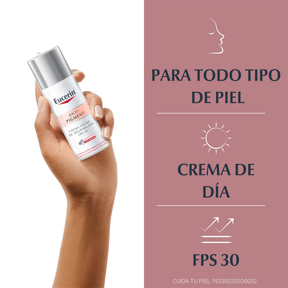 Eucerin Anti-Pigment Crema facial de día anti-hiperpigmentación FPS30 50 ml