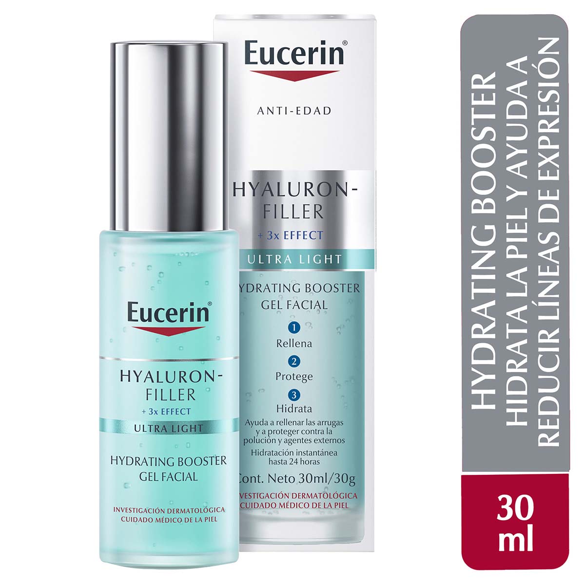 Eucerin Hyaluron-Filler Hydrating Booster Sérum antiarrugas 30 ml