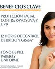 Eucerin Sun Oil Control Protector solar FPS50+ tono claro para piel grasa 50 ml
