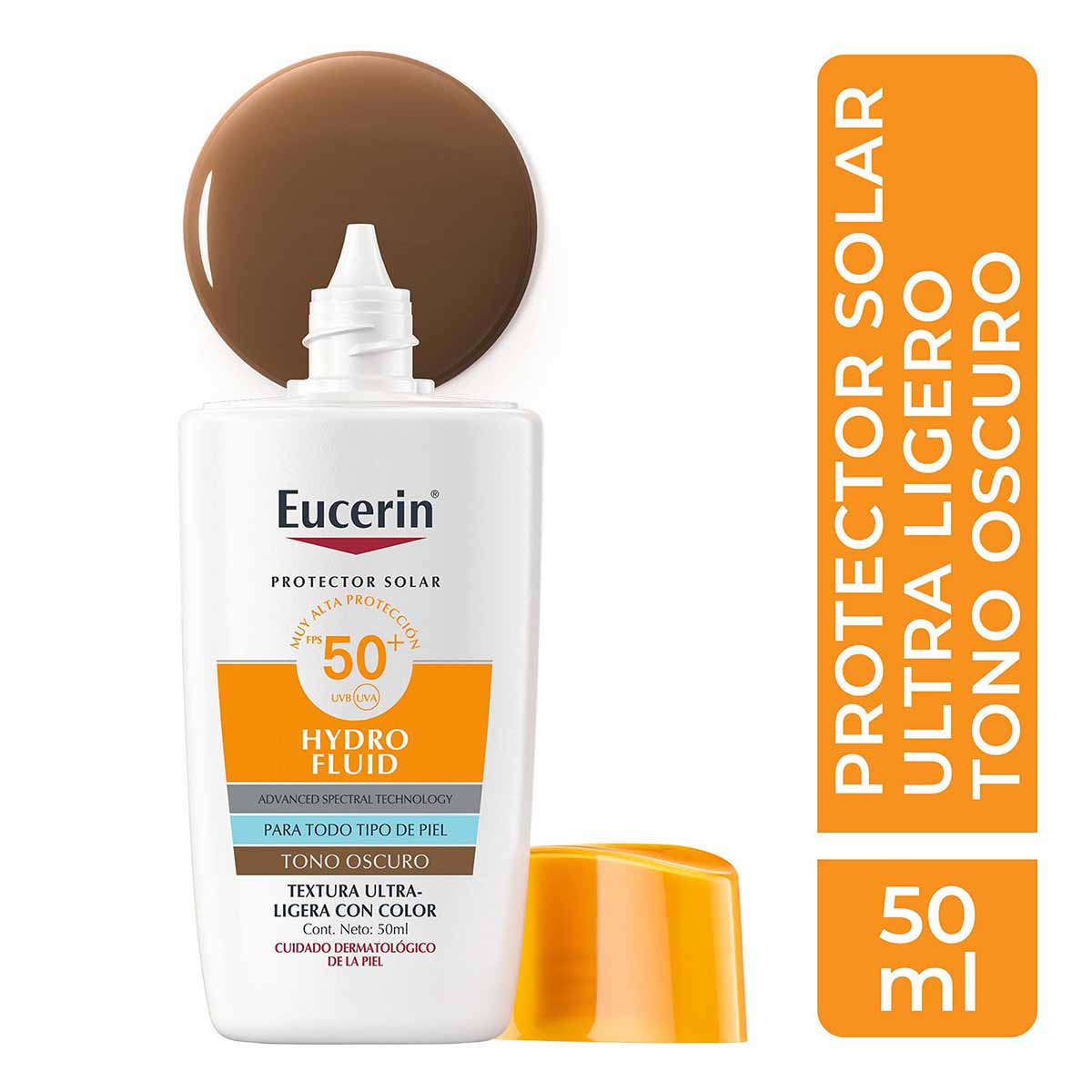 Eucerin Sun Hydrofluid Bronze SPF50+ 50ml.