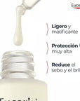 Eucerin Oil Control Serum Ultra Light SPF 50 Protector Solar Facial 30 ML