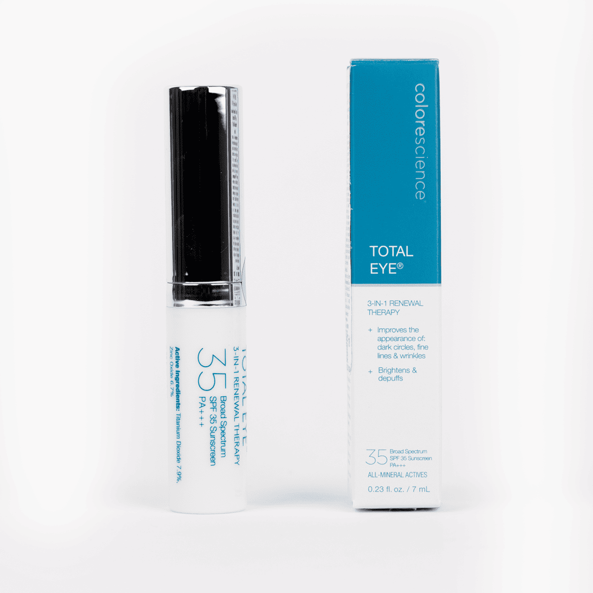 Soin Des Yeux Colorescience Total Eye 3-en-1 SPF35 - 7 Ml - Neuf Original Des USA
