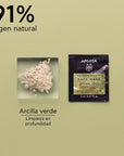 Apivita Mascarilla facial de arcilla verde limpieza profunda 2 x 8 ml