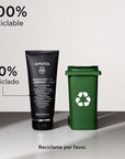 Apivita Gel Limpiador facial detox con carbón activado 150ml.