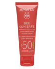 Apivita Bee Sun Safe Hydra Fresh Gel-Crema con Color SPF50 50ml.
