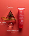 Apivita Bee Sun Safe Hydra Fresh Gel-Crema con Color SPF50 50ml.