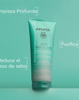 Apivita Just Bee Clear Limpiador purificante para piel grasa 200ml.