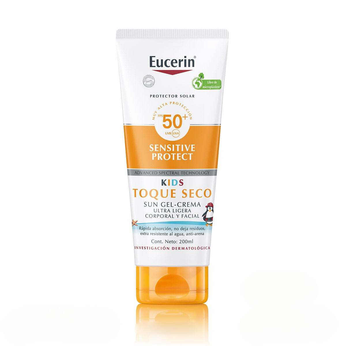 Eucerin Sun Kids Protector solar para niños FPS50+ 200 ml