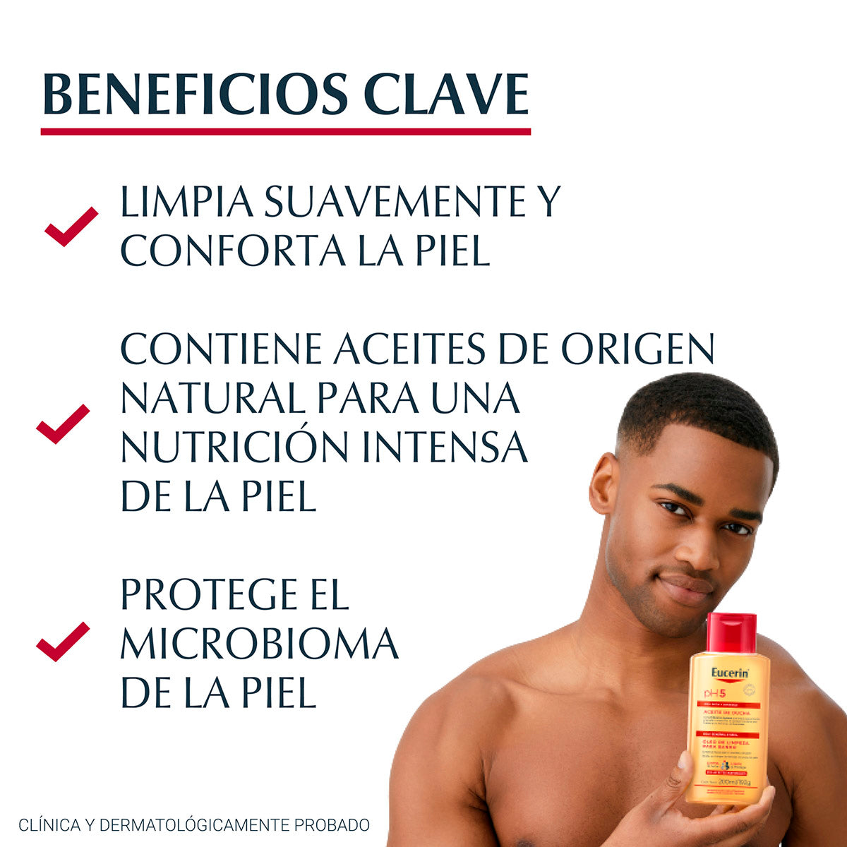 Eucerin pH5 Aceite de ducha para piel seca y sensible 200 ml