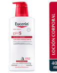 Eucerin pH5 Loción corporal hidratante para piel seca y sensible 400 ml