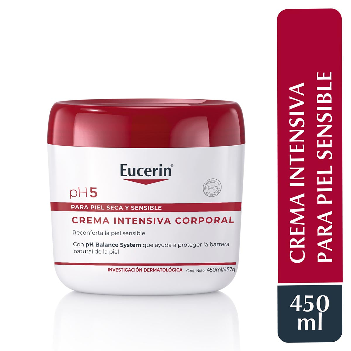 Eucerin pH5 Crema corporal intensiva para piel seca y sensible 450 ml