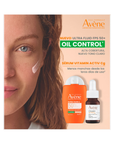 Avène Kit Fluid Oil Control Con Color Tono Claro SPF 50+ 50 Ml + Vitamin Serum Active CG 10 Ml