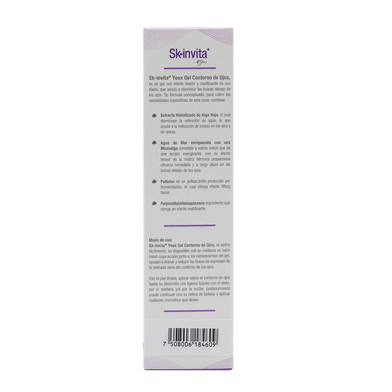 Panalab Sk-invita yeux gel contorno de ojos 15ml.
