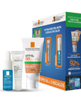 La Roche-Posay Kit Anthelios Oil Control Gel-Crema con Color SPF 50+ 50 ml + Hyalu B5 Serum Ojos 5 ml + Hyalu B5 Serum Anti-Rides 10 ml