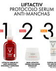 LIFTACTIV SERUM ANTIMANCHAS B3 30ML+COLLAGEN SPECIAL NW 15ML+ECH UV AGE TINT LIGHT IP50+ 3ML.