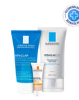 Effaclar Mat, Rutina para piel mixta a grasa con tendencia acneica, Kit Effaclar Mat + Effaclar Gel + Anthelios UV MUNE 400 con Color