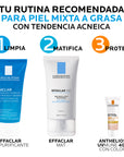 Effaclar Mat, Rutina para piel mixta a grasa con tendencia acneica, Kit Effaclar Mat + Effaclar Gel + Anthelios UV MUNE 400 con Color