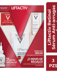 Vichy Kit Liftactiv retinol Sérum arrugas profundas 30 ml + Liftactiv cream collagen 50 ml