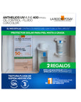 La Roche-Posay Kit Anthelios UV Mune 400 Fluido c/c Oil Control 50 ml + Effaclar Agua Micelar Ultra 50 ml + Effaclar Sérum Ultra Concentrado 3 ml
