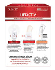 Vichy Kit Liftactiv retinol specialist Sérum arrugas profundas 30 ml + Liftactiv specialist Crema 15 ml + Capital soleil uv-age daily 15 ml