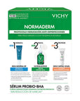 Vichy kit-normaderm probio-bha serum anti-imperfecciones 30ml+probiotic 5ml+capital soleil uv clear spf50+ 3ml