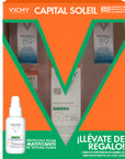 Vichy Kit Capital soleil uv-clear 40 ml + Capital soleil uv-age daily teinté 3 ml + Mineral 89 3 ml + Mineral 89 3 ml