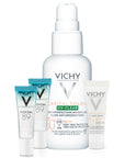 Vichy Kit Capital soleil uv-clear 40 ml + Capital soleil uv-age daily teinté 3 ml + Mineral 89 3 ml + Mineral 89 3 ml