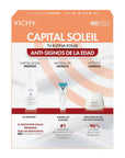 Vichy Kit UV Age Daily SPF 50+(40 ml) + Collagen Specialist (15 ml) + Mineral 89 (5 ml) Rutina Antiedad y Reafirmante