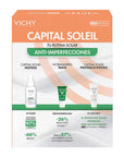 Vichy Kit Capital Soleil UV Clear SPF 50+ (40 ml) + Normaderm Probio-BHA Serum (5 ml)+ Capital Soleil UV Age Daily (3 ml)