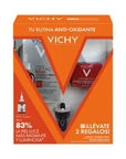 Vichy Kit Liftactiv Vitamina C Serum 20 ml + Crema Retinol Noche 15 ml + Mini Serum Activador de Luminosidad Antiedad 4 ml