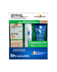 La Roche-Posay Kit Anthelios UVMune 400 Oil Control con Color 50 ml + Effaclar Gel Moussant 50 ml + Agua Termal 50 ml