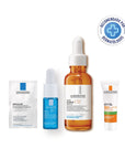 La Roche-Posay Kit Pure Vitamin C12 Sérum 30 ml + Hyalu B5 Sérum 10 ml + Anthelios UV Mune 400 FPS 50+ 3 ml + Effaclar Gel Moussant Purifiant 7 ml