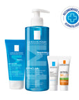 La Roche-Posay Kit Effaclar Gel Limpiador +M 400 ml + Effaclar Gel Limpiador +M 50 ml + Effaclar Sérum 3 ml + Anthelios UV Mune 400 FPS 50+ Oil Control 3 ml
