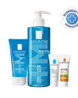 La Roche-Posay Kit Effaclar Gel Limpiador 400 ml + Effaclar Gel Moussant 50 ml + Effaclar Sérum Ultra Concentrado 3 ml + Anthelios UV Mune 400 3 ml