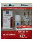 La Roche-Posay Kit Retinol B3 Sérum + Agua Micelar + Hyalu B5 + Anthelios Age Correct Tratamiento Antiedad Completo
